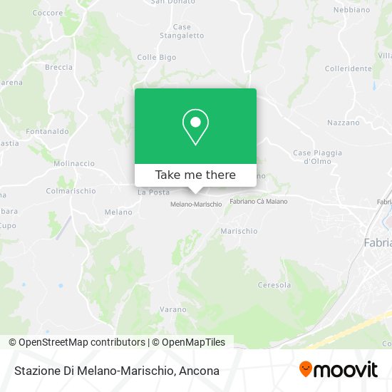 Stazione Di Melano-Marischio map