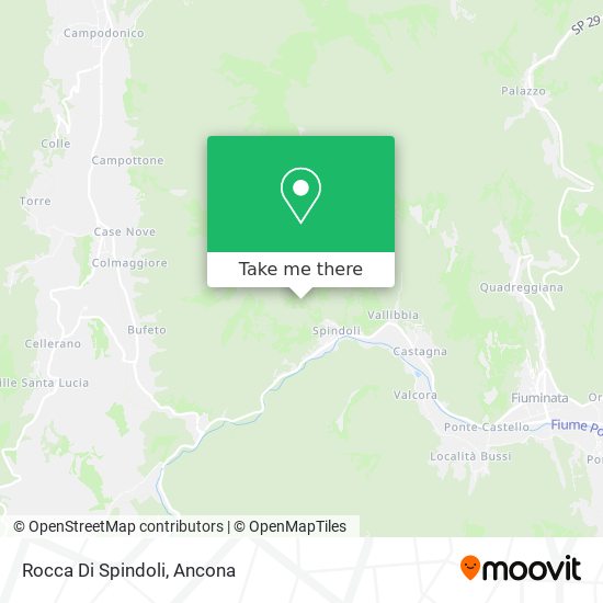 Rocca Di Spindoli map