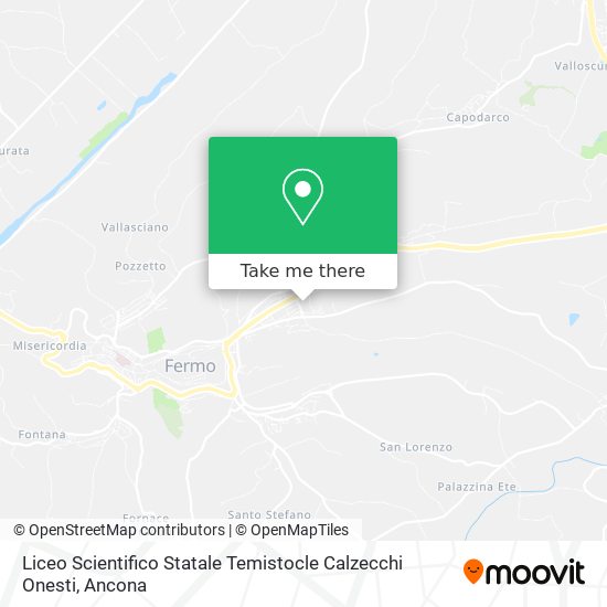 Liceo Scientifico Statale Temistocle Calzecchi Onesti map