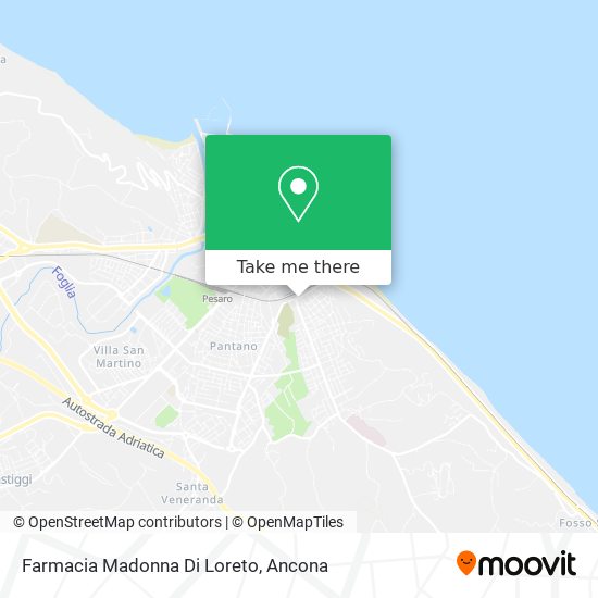 Farmacia Madonna Di Loreto map