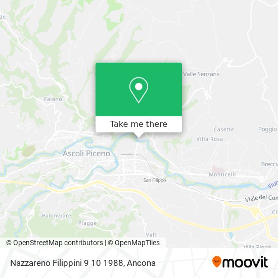 Nazzareno Filippini 9 10 1988 map