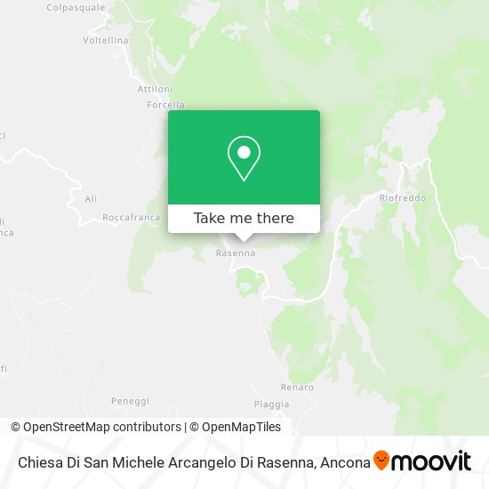 Chiesa Di San Michele Arcangelo Di Rasenna map