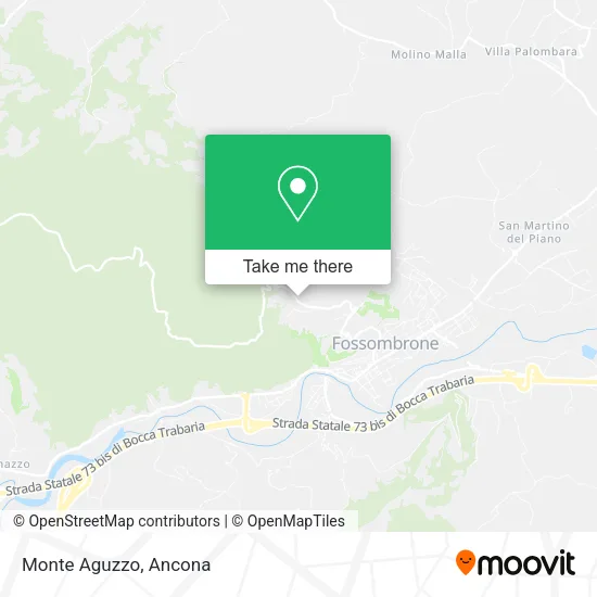 Monte Aguzzo map
