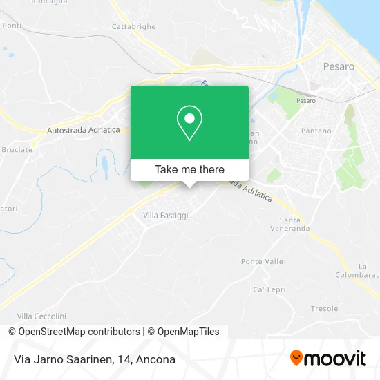 Jarno Saarinen Street, 14 map