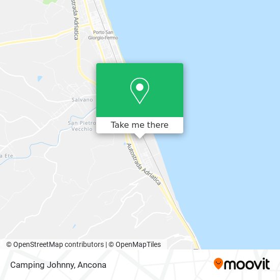 Camping Johnny map