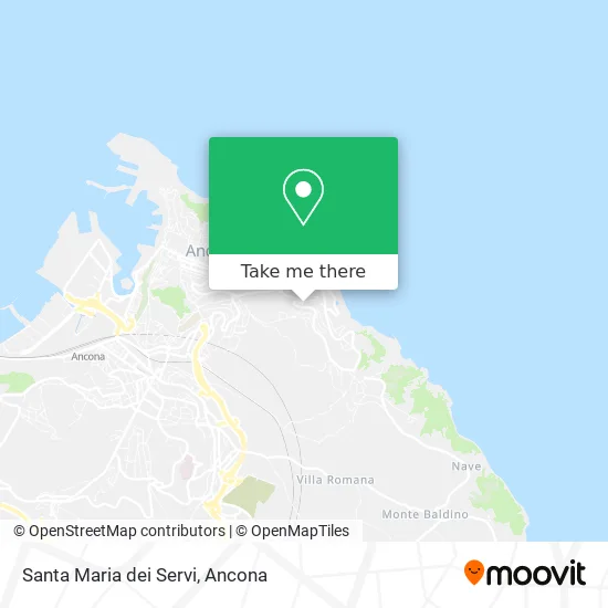 Santa Maria dei Servi map