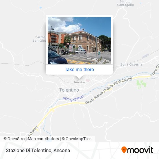 Stazione Di Tolentino map