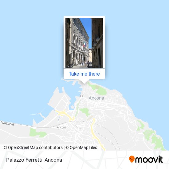 Palazzo Ferretti map