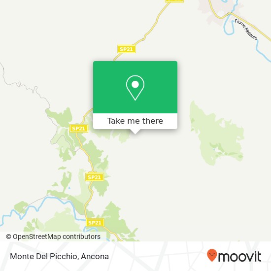 Monte Del Picchio map