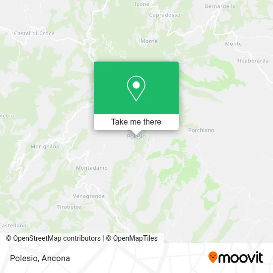 Polesio map
