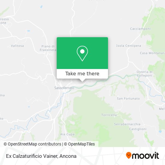 Ex Calzaturificio Vainer map