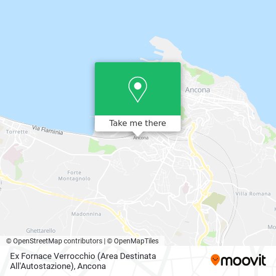 Ex Fornace Verrocchio (Area Destinata All'Autostazione) map