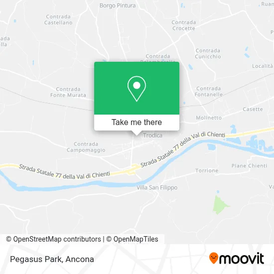 Pegasus Park map