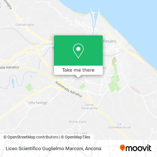 Liceo Scientifico Guglielmo Marconi map