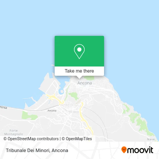 Tribunale Dei Minori map