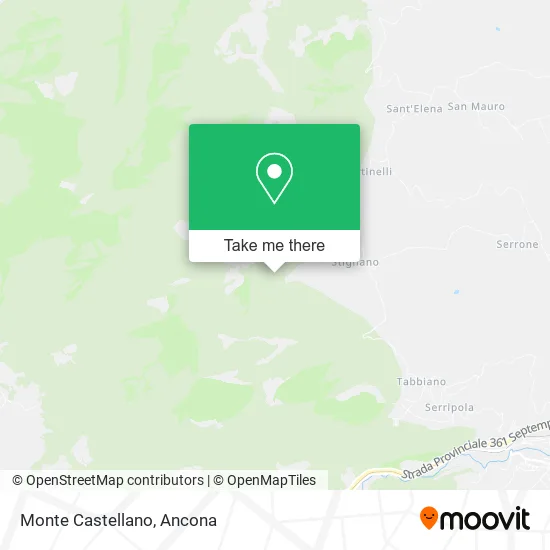 Monte Castellano map