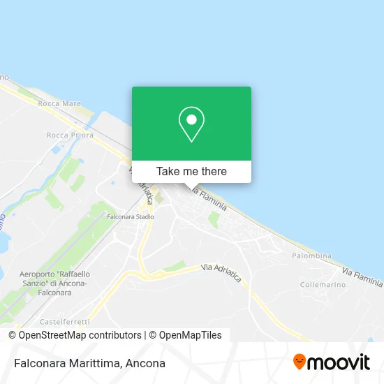 Falconara Marittima map