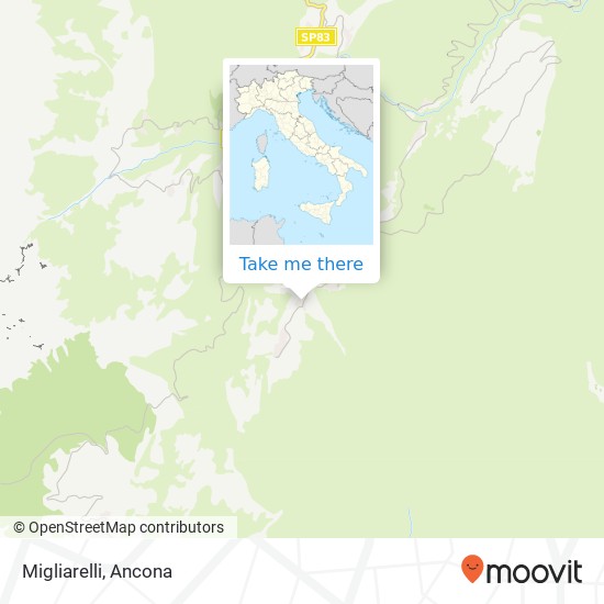 Migliarelli map