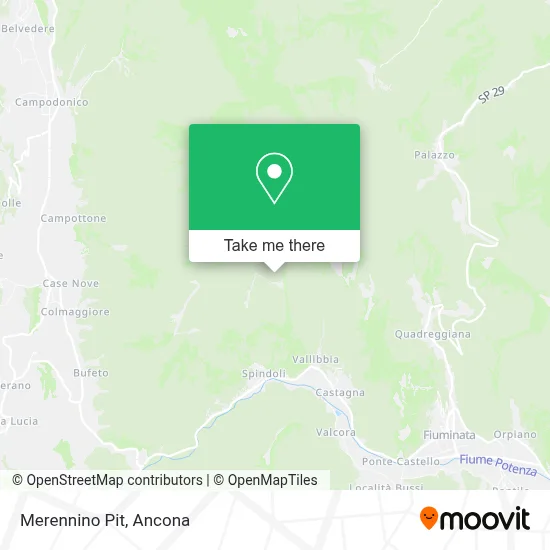 Merennino Pit map
