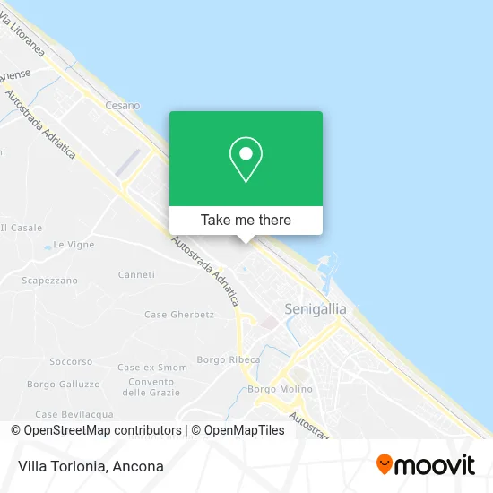 Villa Torlonia map