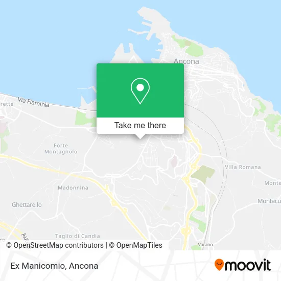Ex Manicomio map
