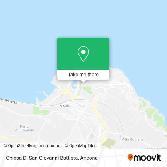 Saint John the Baptist Church map