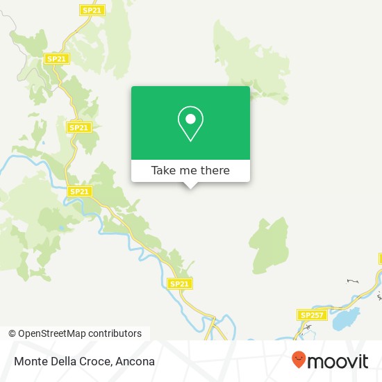 Monte Della Croce map