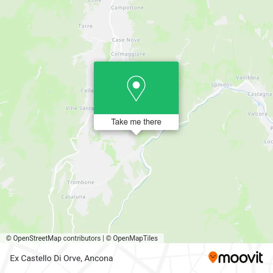 Ex Castello Di Orve map