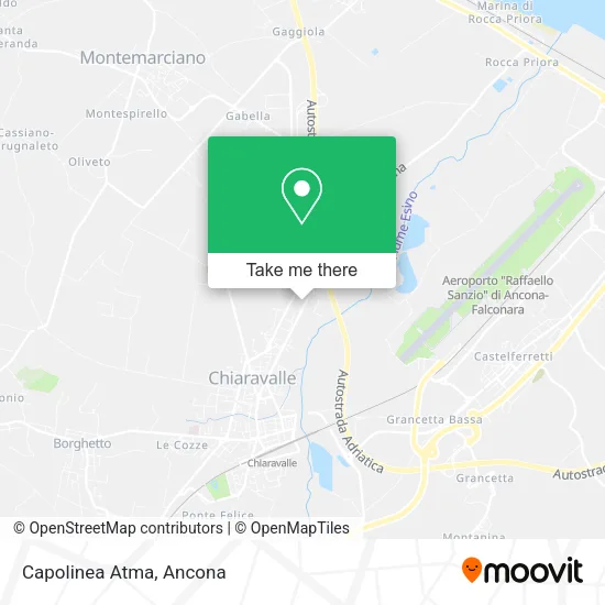 Capolinea Atma map