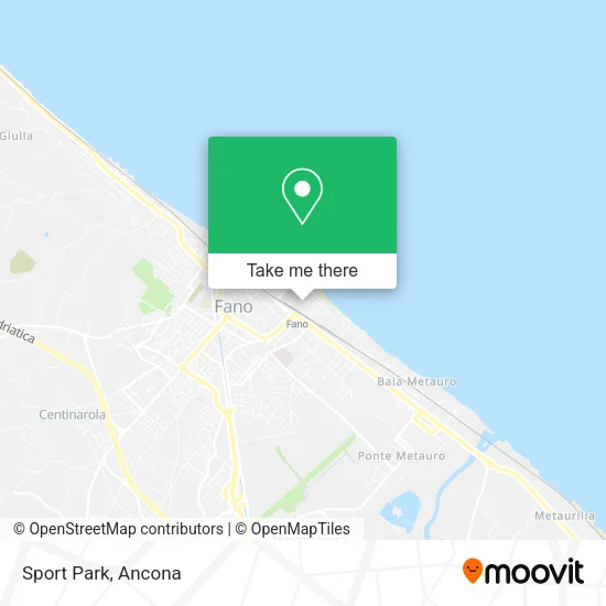 Sport Park map