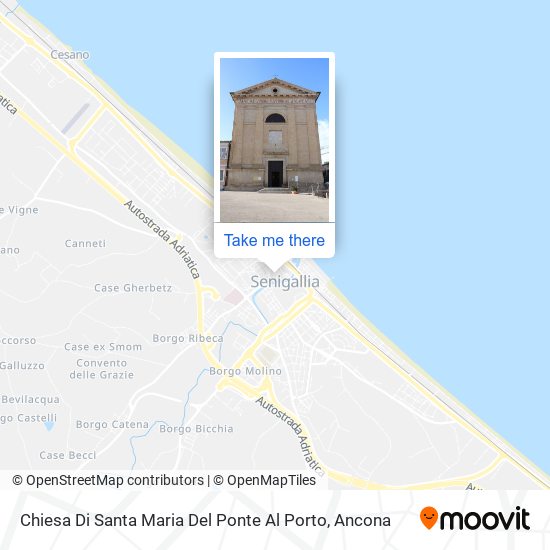 Chiesa Di Santa Maria Del Ponte Al Porto map