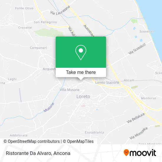 Ristorante Da Alvaro map