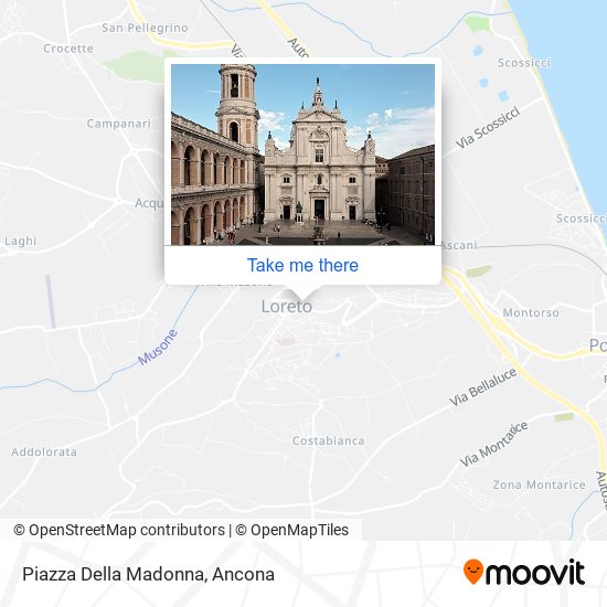 Piazza Della Madonna map