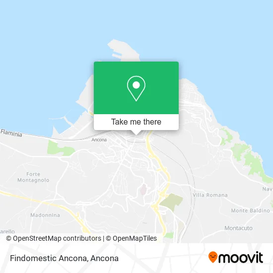 Findomestic Ancona map