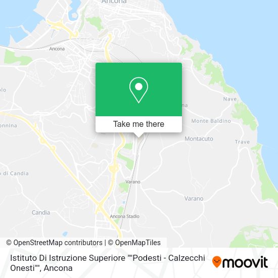 Istituto Di Istruzione Superiore ""Podesti - Calzecchi Onesti"" map