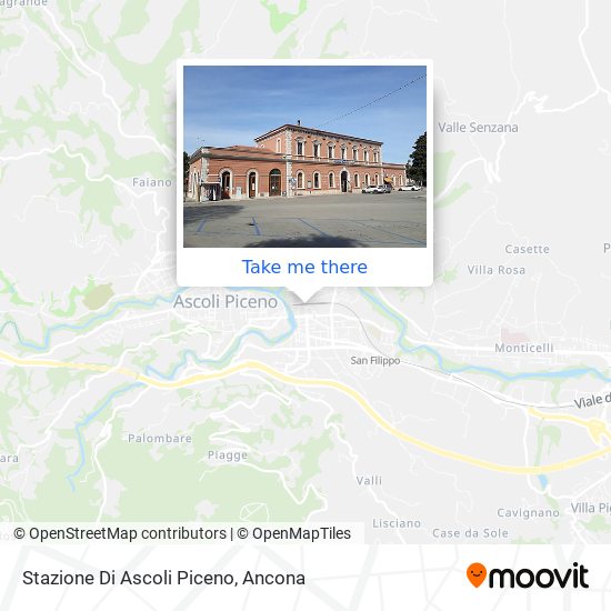 Stazione Di Ascoli Piceno map