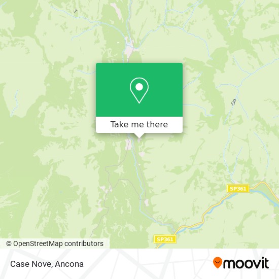 Case Nove map