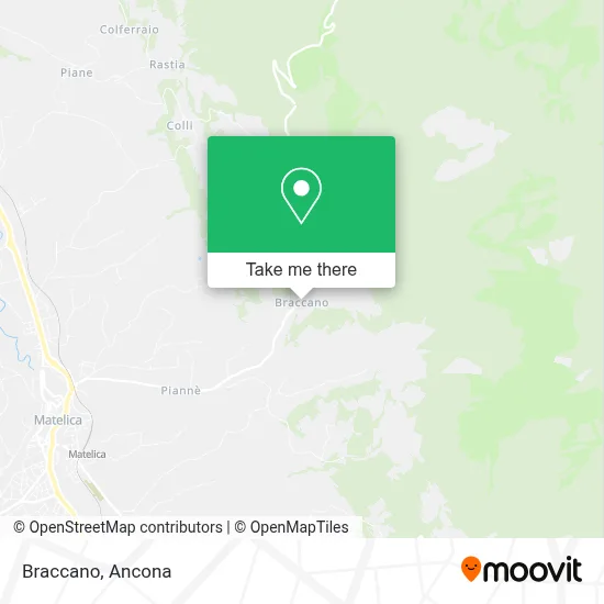 Braccano map