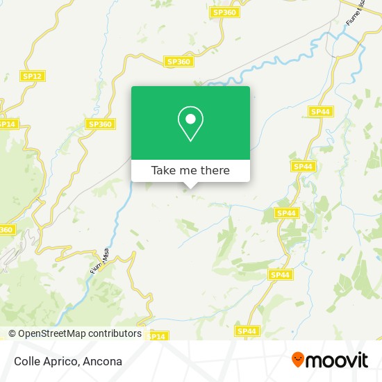 Colle Aprico map