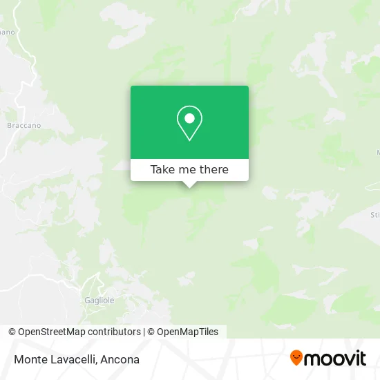 Monte Lavacelli map
