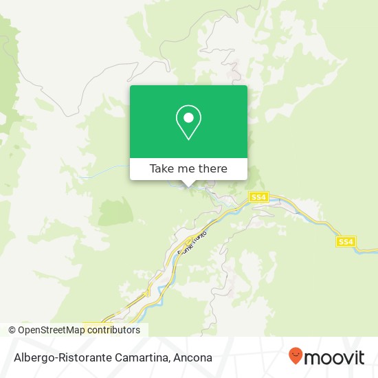 Albergo-Ristorante Camartina map