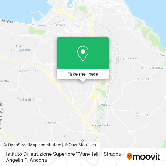 Istituto Di Istruzione Superiore ""Vanvitelli - Stracca - Angelini"" map