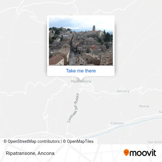 Ripatransone map