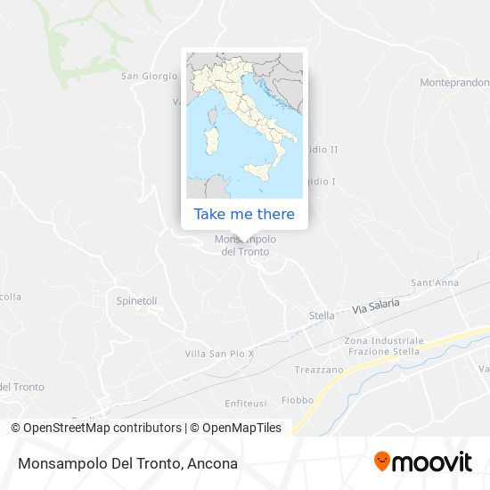 Monsampolo Del Tronto map