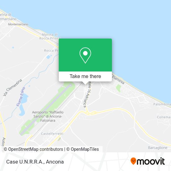 Case U.N.R.R.A. map