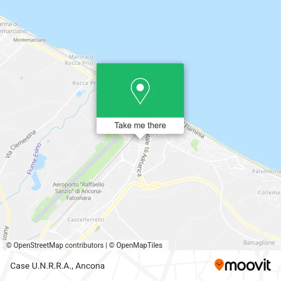 Case U.N.R.R.A. map