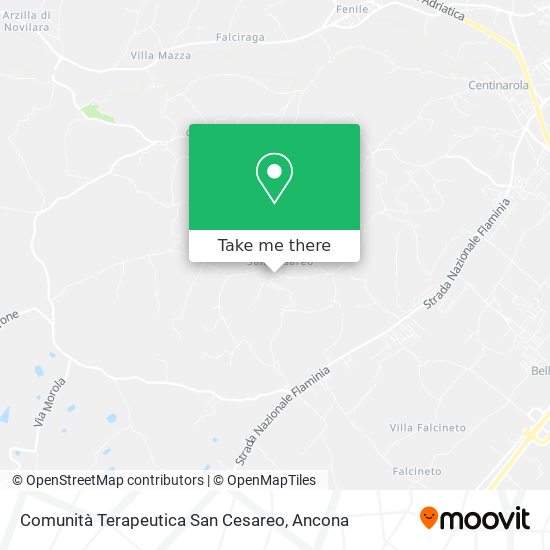 Comunità Terapeutica San Cesareo map