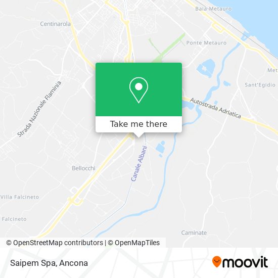 Saipem Spa map