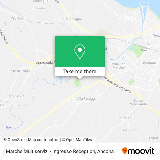 Marche Multiservizi - Ingresso Reception map
