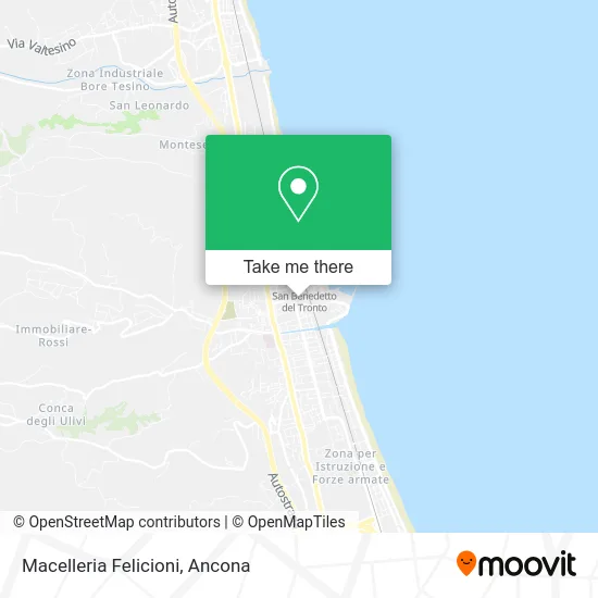 Macelleria Felicioni map